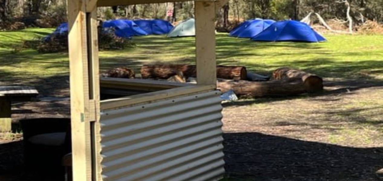 unpowered camping site